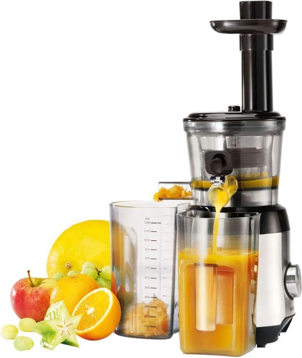 SILVERCREST® Slowjuicer - 300W - Extra inlegstuk voor het maken van verfrissende sorbets