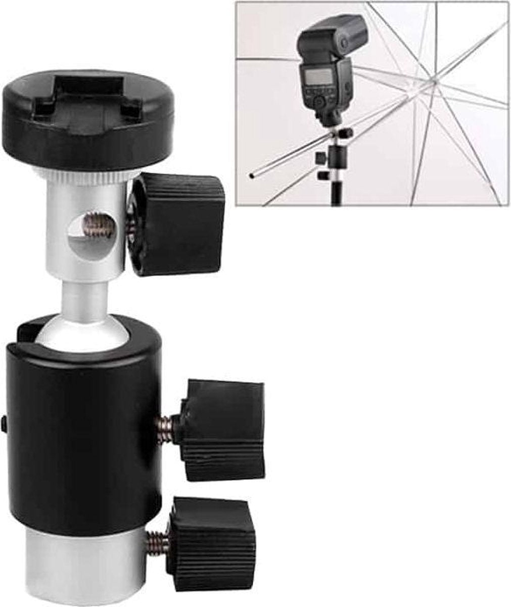 C Type Flash Light Stand beugel (zwart)