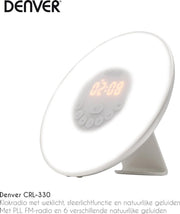 Denver Klokradio Met Weklight en Geluiden - CRL-330