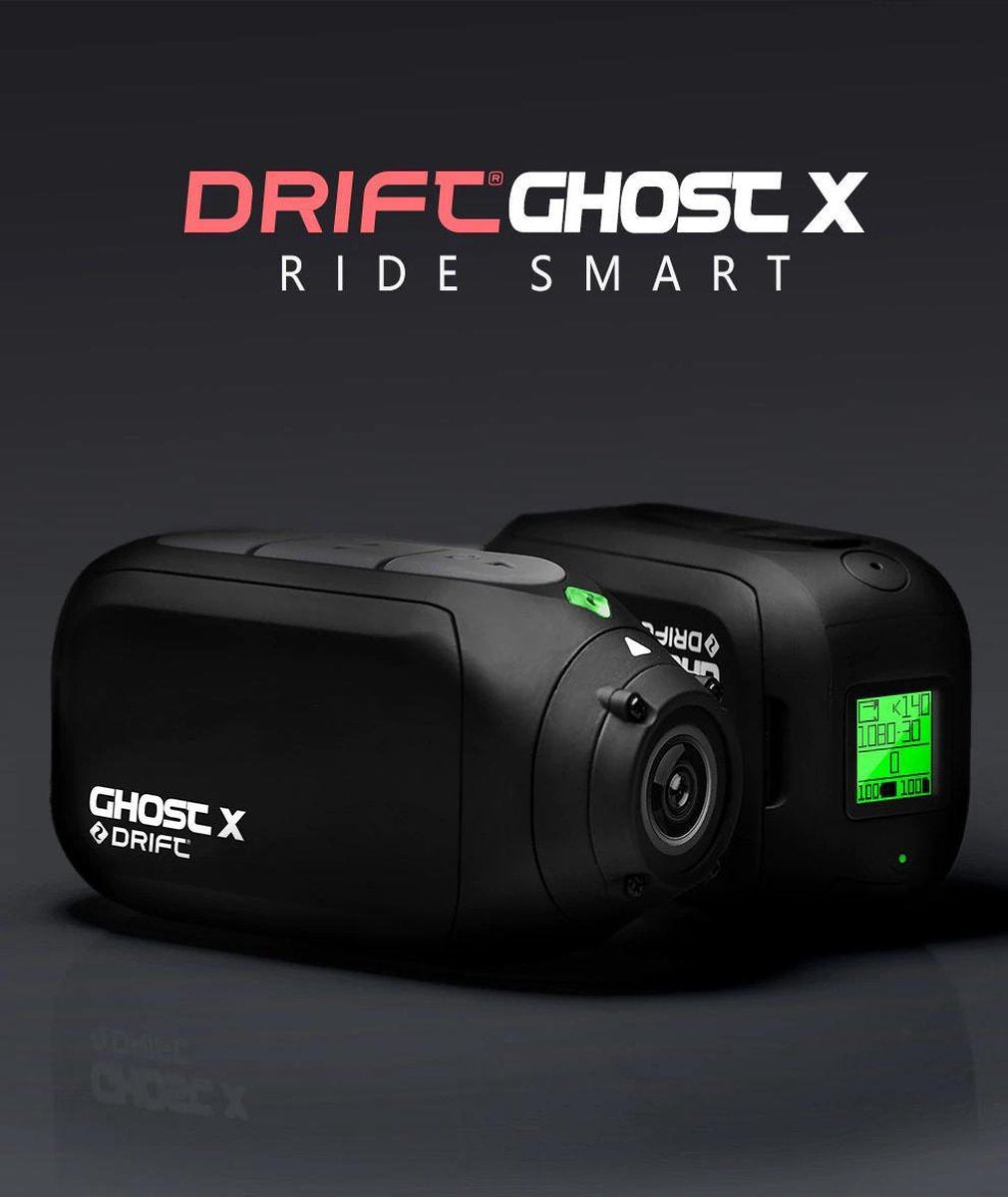 Drift Ghost X Full HD Action Cam - Motor camera / Mountainbike camera / Helm camera - Zwart