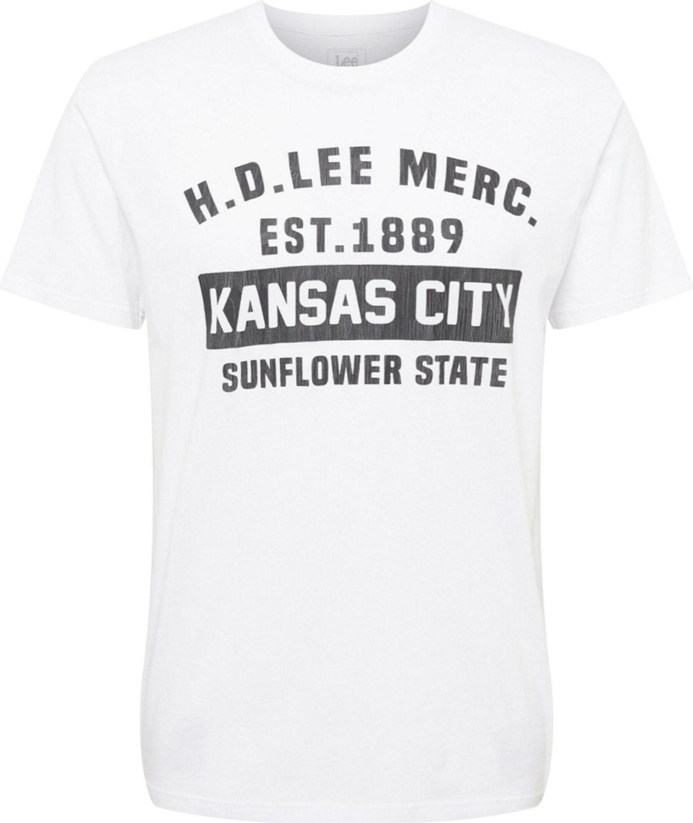 Lee shirt Zwart-M