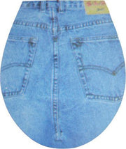 Reinhard | Toiletbril Sticker Jeans Style 32 x 38 cm