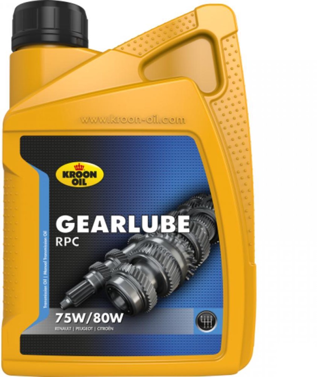 Kroon Oil Versnellingsbakolie Mineraal Gearlube Rpc 75w/80w 1 Liter