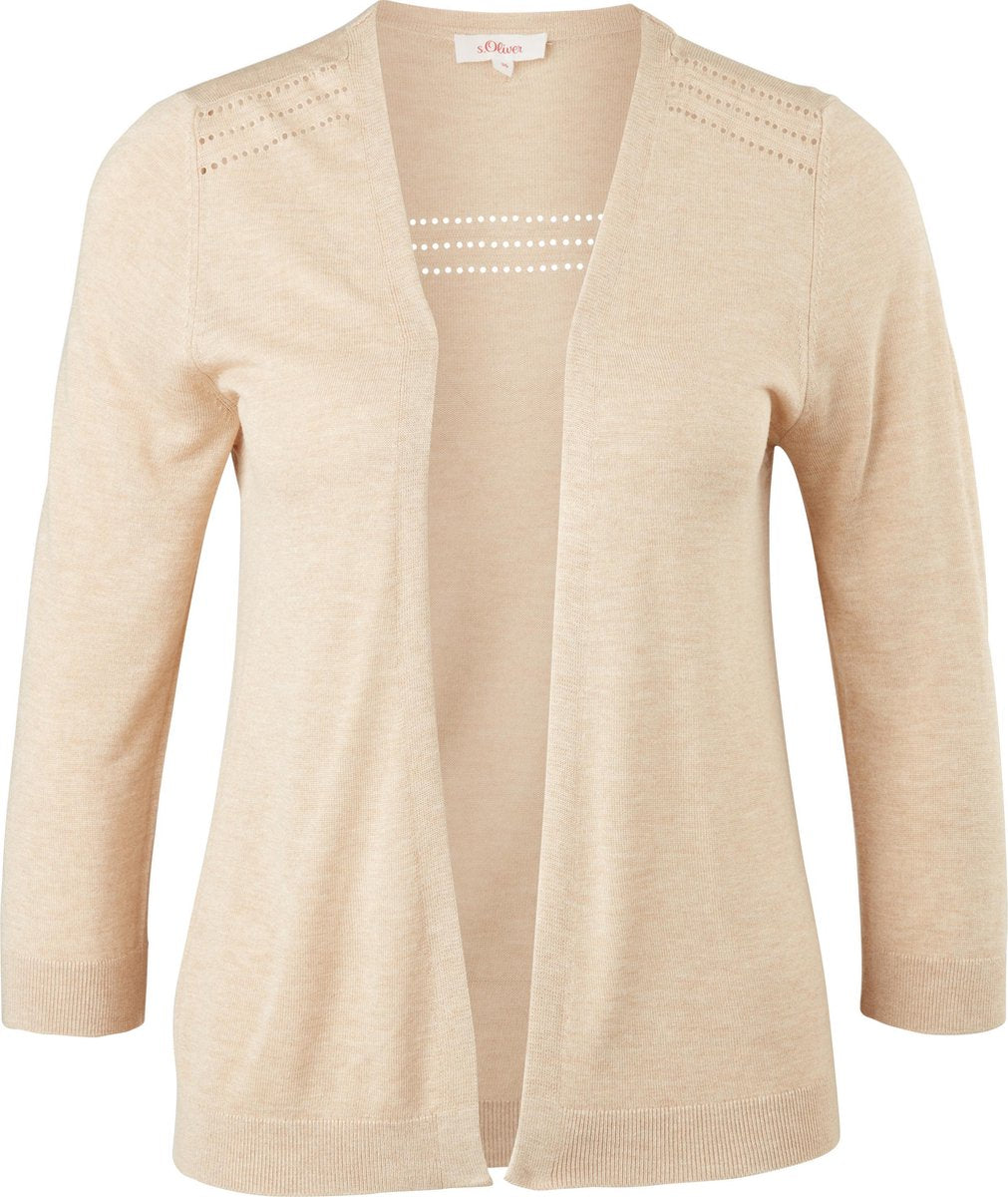s.Oliver Dames Vest 3/4 Mouw - Maat 3XL (46)