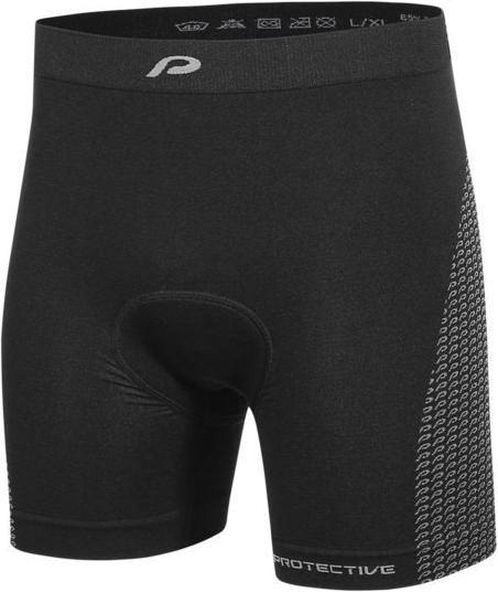 Protective Fietsbroek P-beyond Heren Polyamide Zwart Maat L/xl