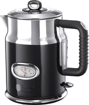 Russell Hobbs - Grote retro Waterkoker - Classic Noir