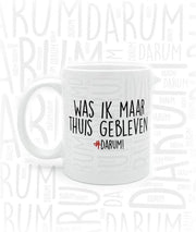 #DARUM! Koffiemok - Thuis gebleven