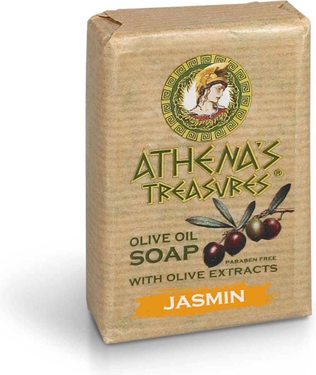 Pharmaid Athenas Treasures Eco Olijf zeep Jasmijn 100gr | Natuurlijk Goed