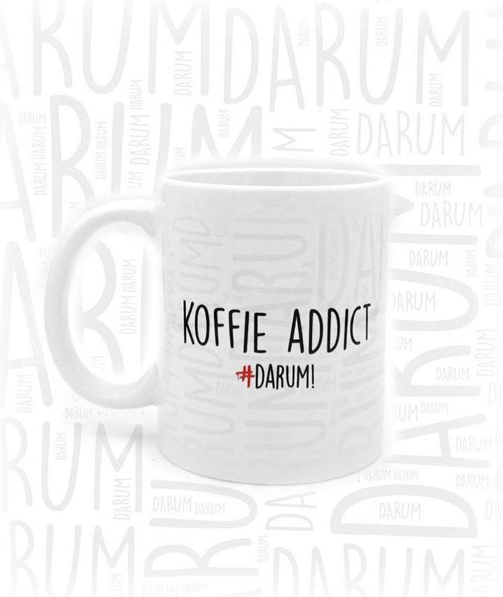 #DARUM! Koffiemok - Koffie addict