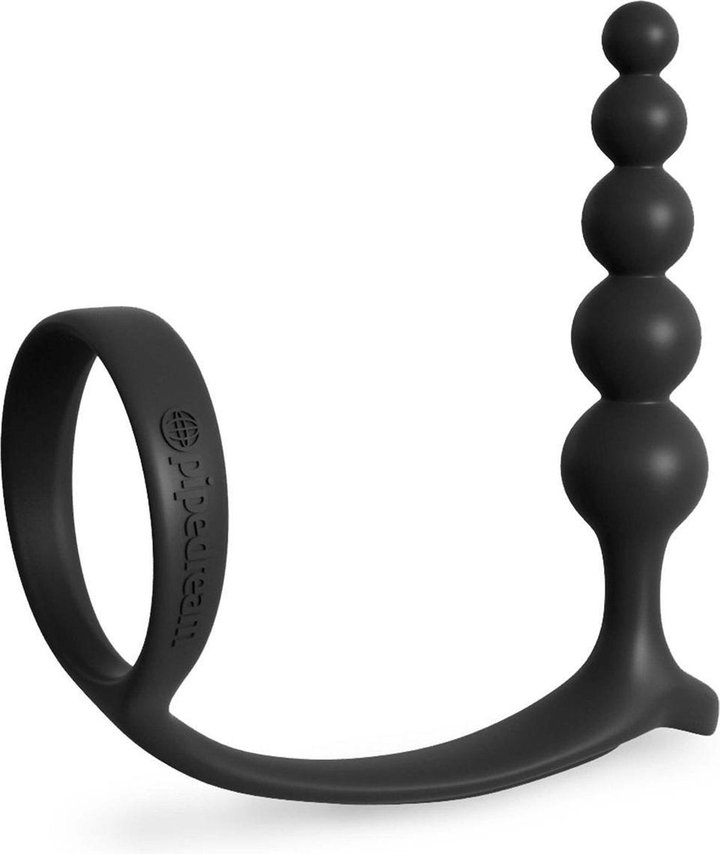 Pipedream - Cockring met Anaal Beads