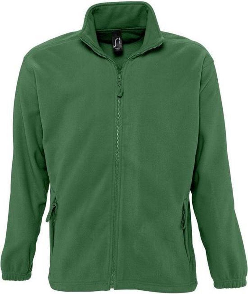 Fleece vest Sol's North - groen - 2XL