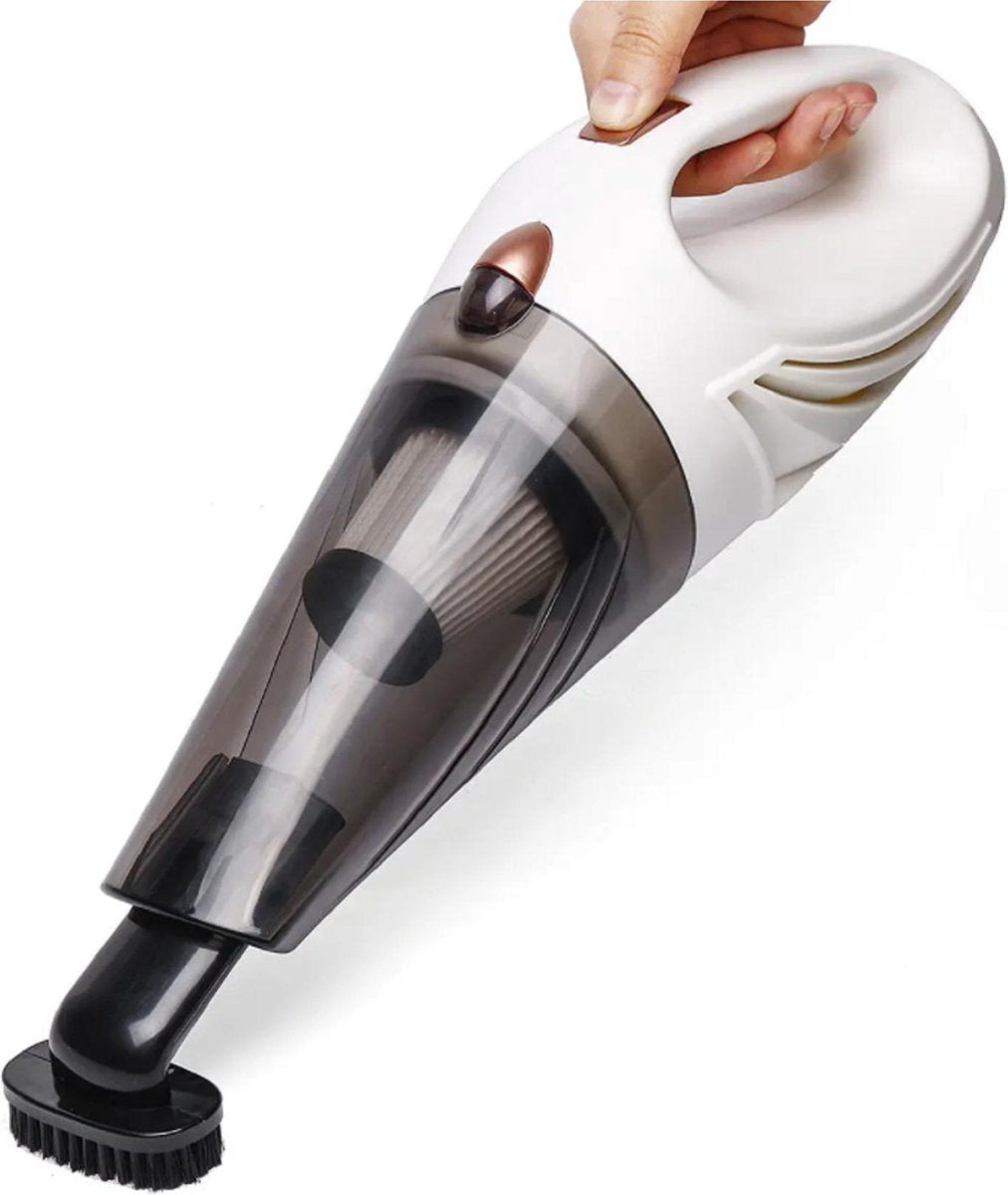 auto stofzuiger wit