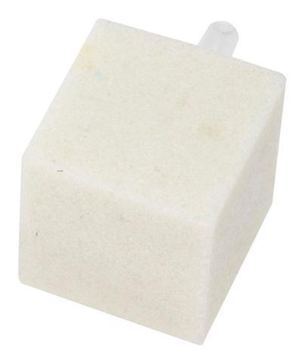 Ebi Uitstroomsteen - Vierkant - Wit - 2.5 x 2.5 cm