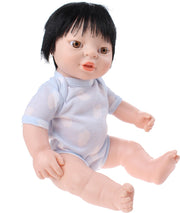 Berjuan Babypop Newborn Met Romper Aziatisch 38 Cm Jongen