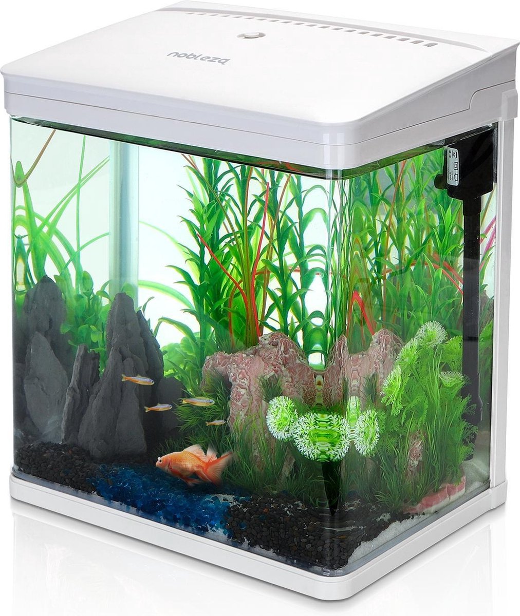Nobleza 40JOM - aquarium - 14L -  29x20x33 cm - wit