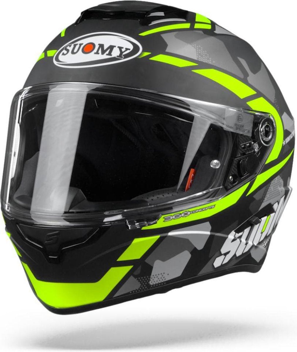 Suomy Stellar Race Squad Matt Yellow  S