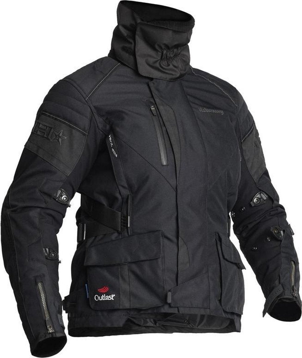 Halvarssons textiel motorjack Wien Lady zwart 36