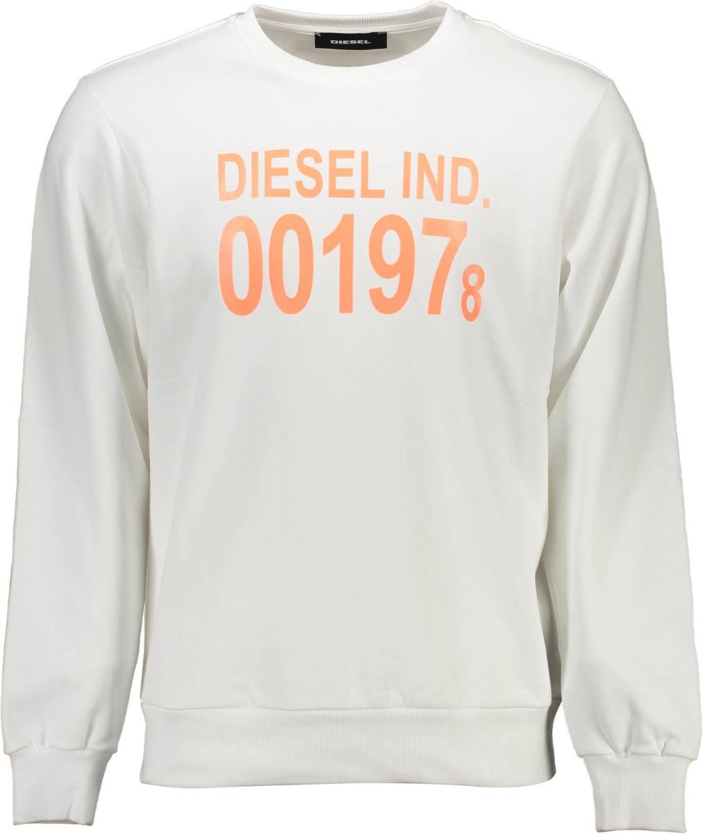 Diesel Trui Wit L Heren