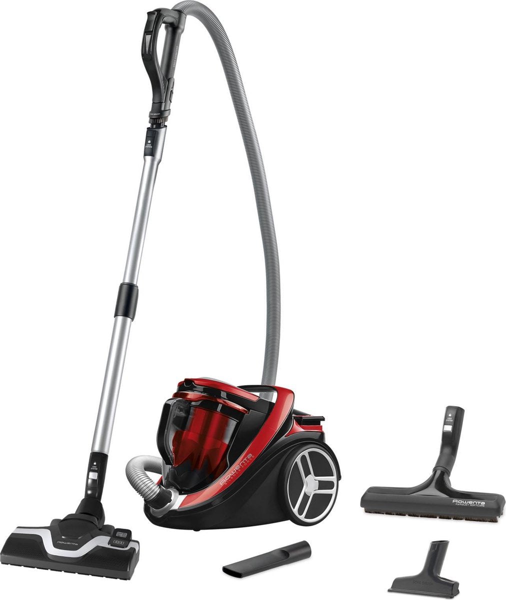 Rowenta Silence Force Cyclonic RO7649 - Stofzuiger zonder zak - Rood