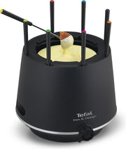 Tefal Inox & Design EF2658 - Elektrische Fonduepan - 8 fonduevorkjes