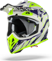 Airoh Aviator Ace Art Blue Gloss Motocross Crosshelm - Motorhelm - Maat XL