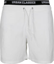 Heren zwembroek Two in One Swim Shorts wit