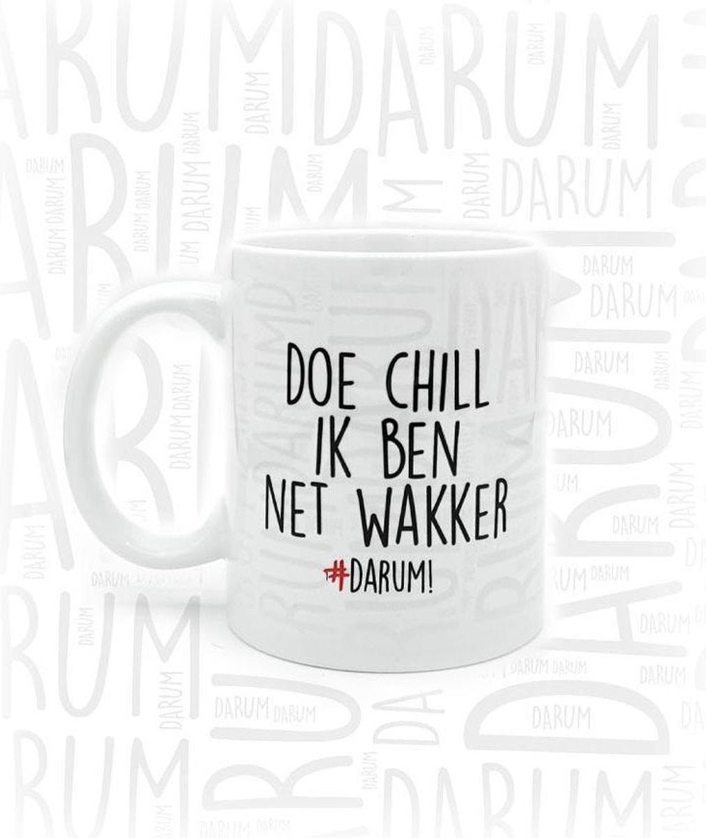 #DARUM! Koffiemok - Doe chill