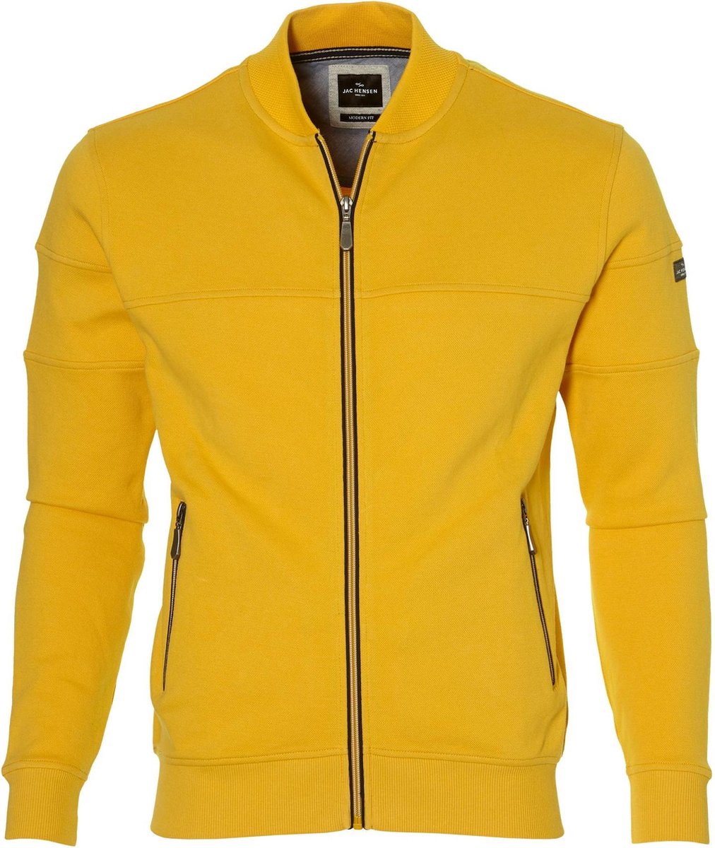 Jac Hensen Vest - Extra Lang - Geel - 3XL Grote Maten
