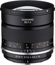 SAMYANG Objectif 85mm f/1.4 MF MK2 Micro 4/3 Garanti 2 ans