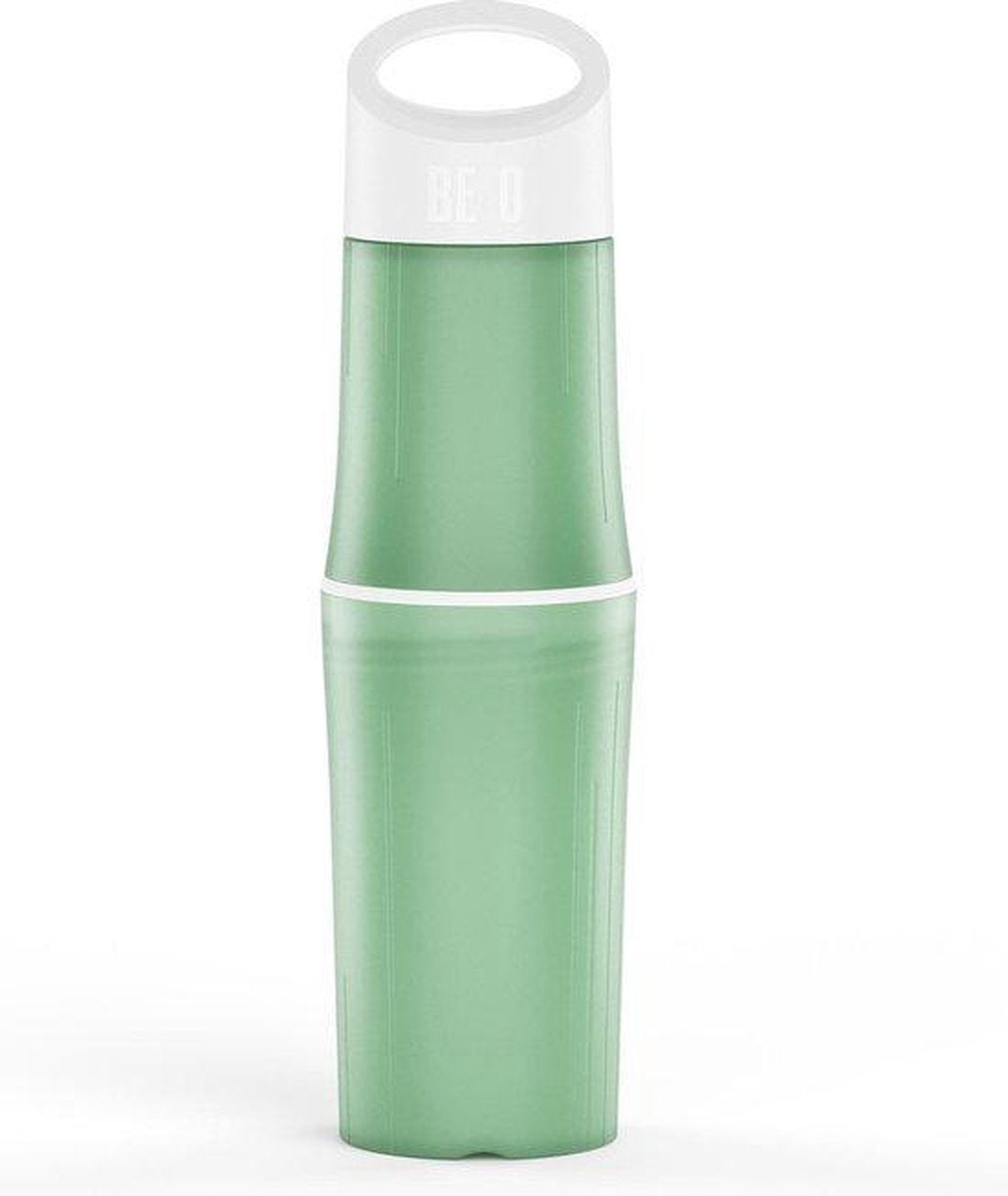 BE O bottle - Drinkfles 500 ml - Gemaakt van suikerriet - Groen