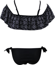 Lentiggini Black Meets White Zwart/Wit - Bikini Maat: 44
