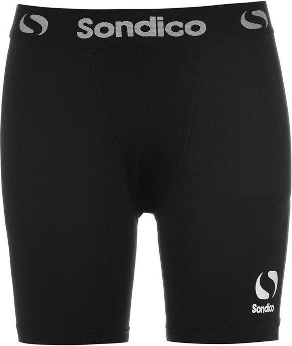 Sondico slidingshort - slidingbroek - Jongens - Zwart - 164