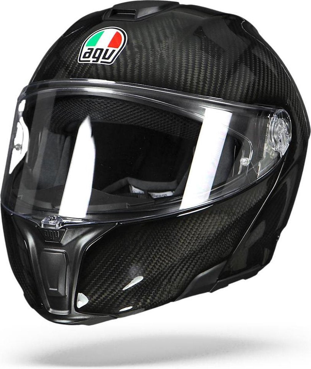 Agv SportmodularCarbon Systeemhelm - Motorhelm - Maat XS