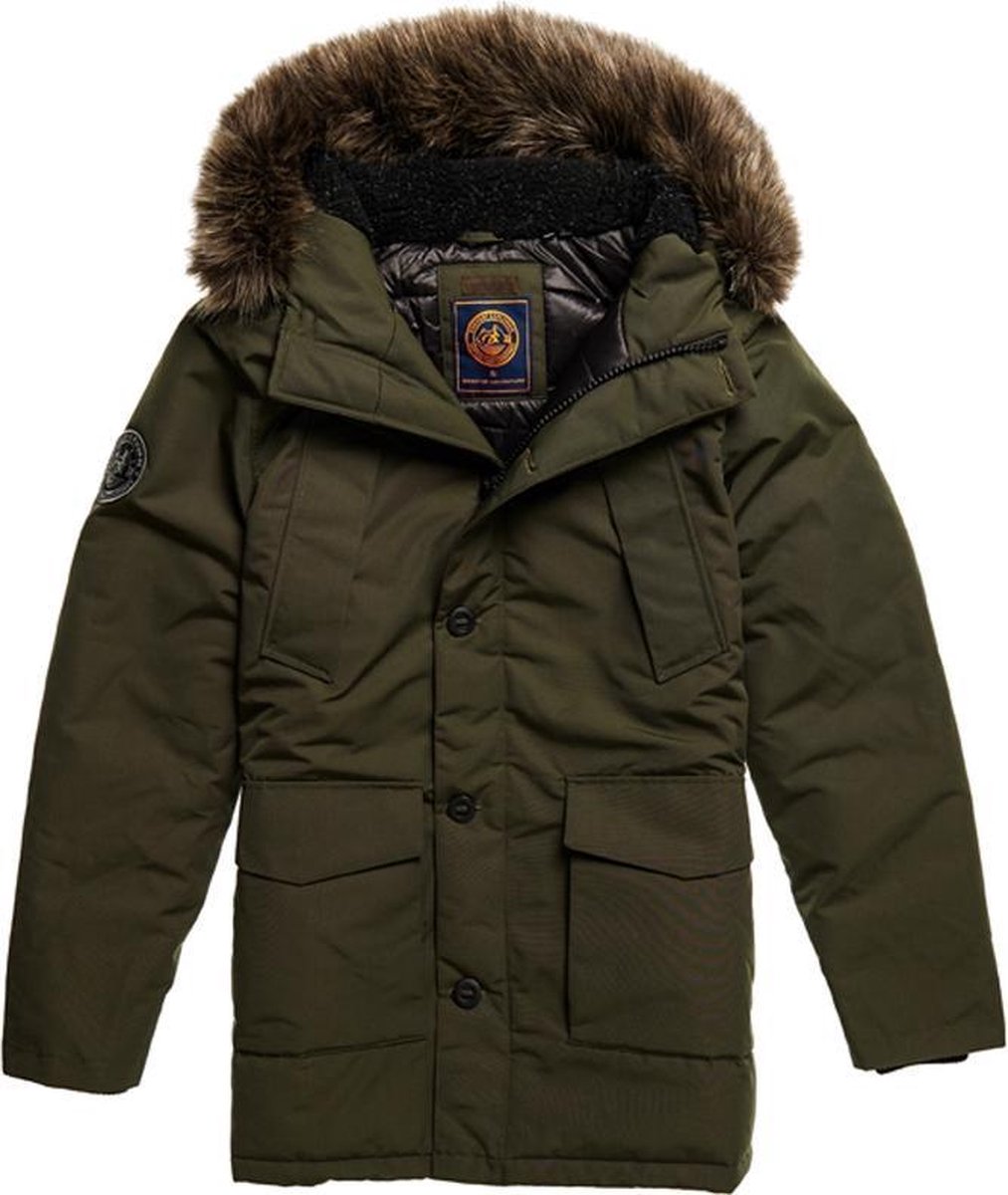 Superdry Everest Heren Parka - Maat L