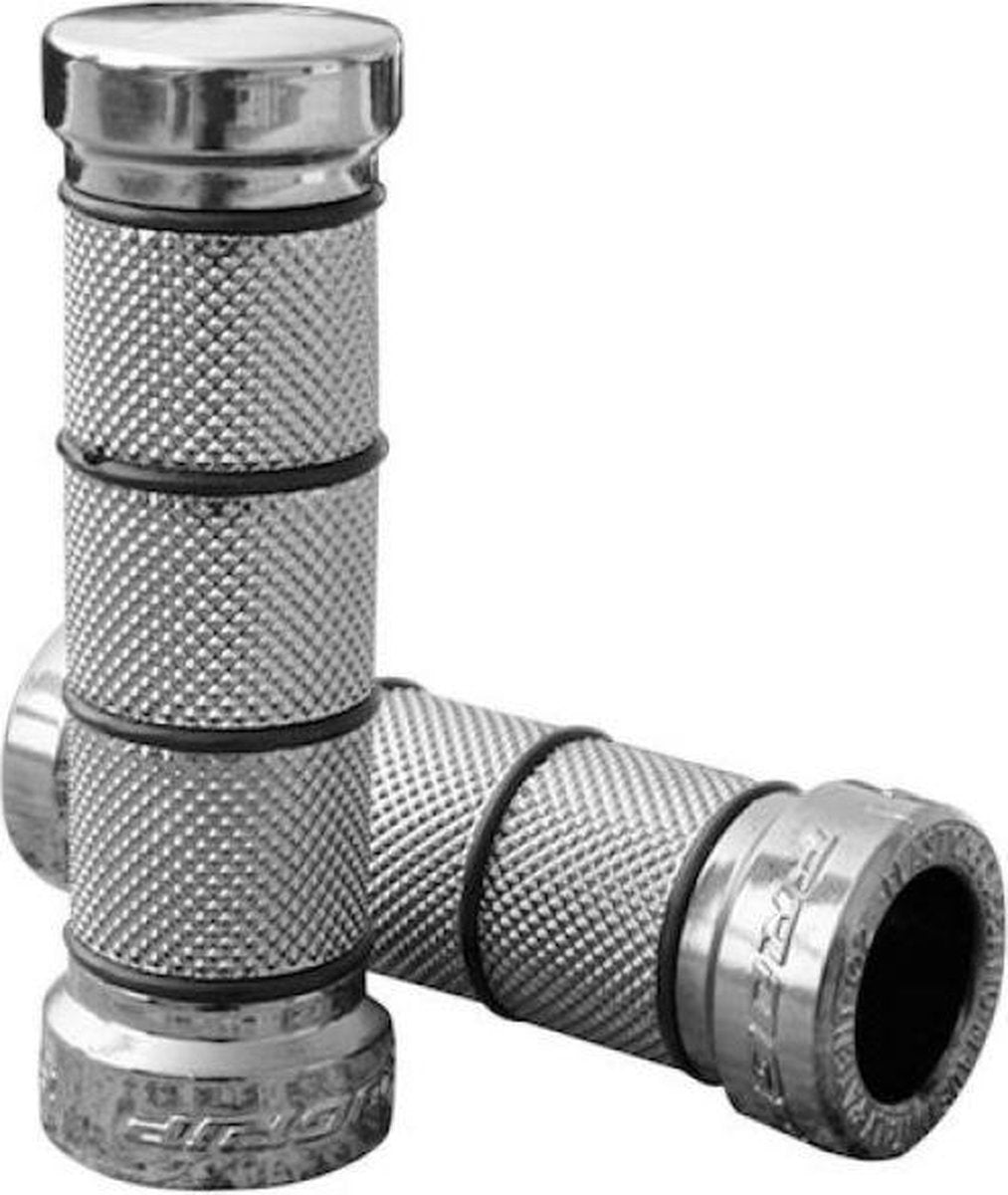 Handvatset Progrip Custom 866 zilver