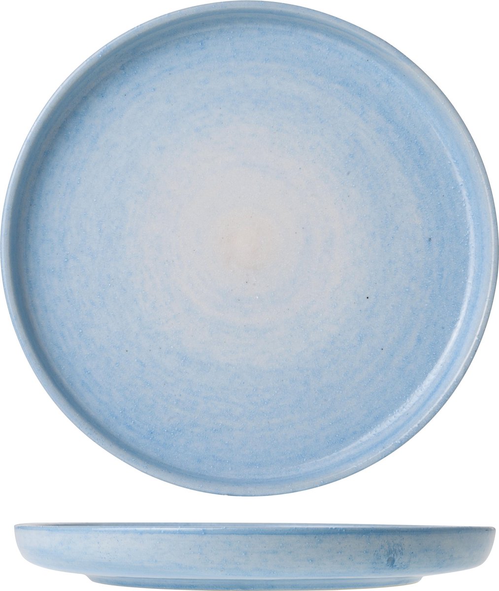 Cosy&Trendy Destino Light Blue Dessertbord - Ø 19.5 cm - Set-4