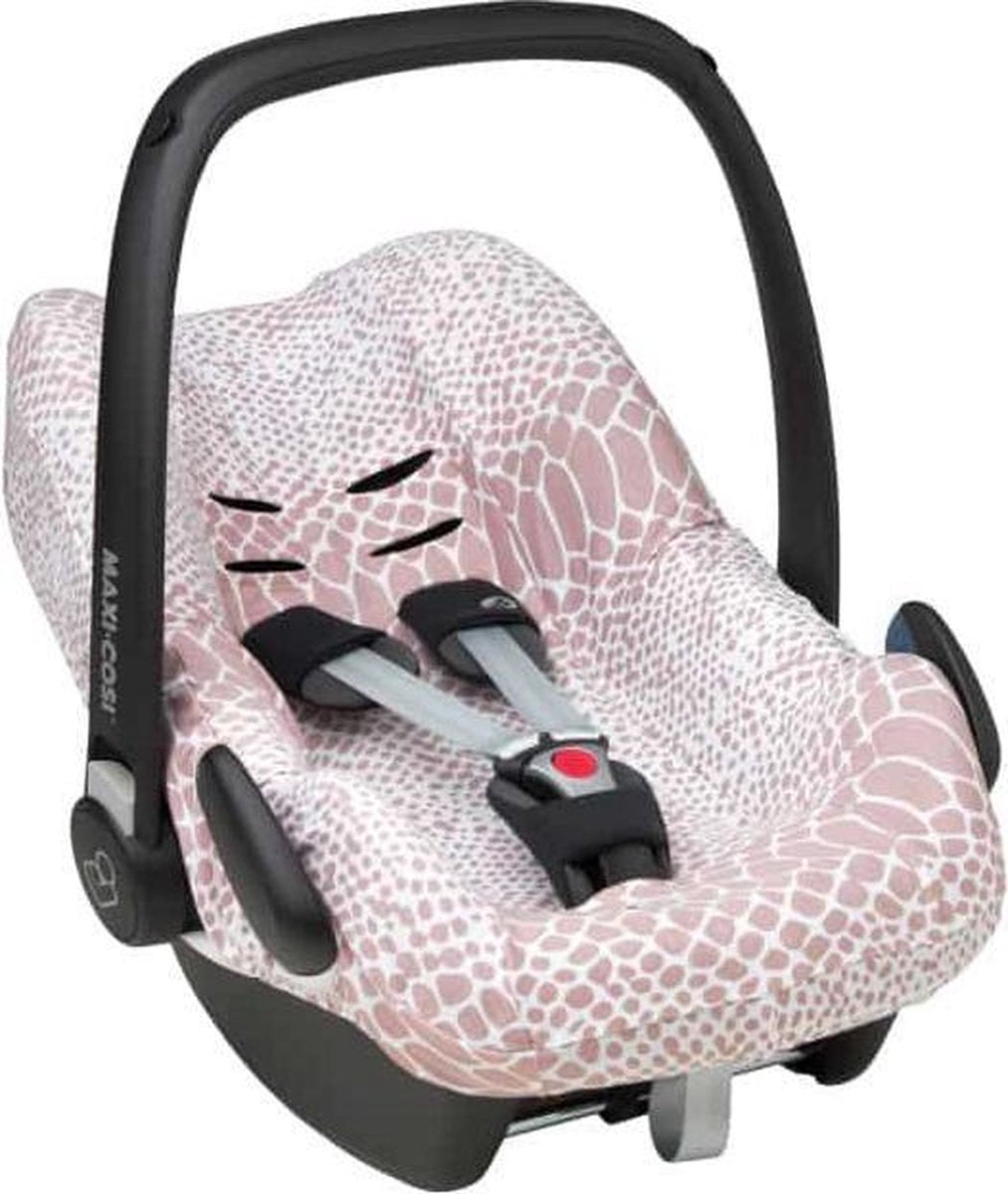 Meyco autostoelhoes Snake - lilac - groep 0