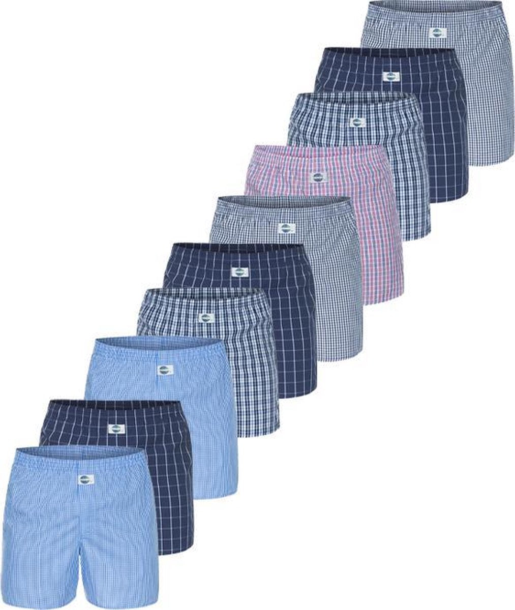 DEAL 10-Pack boxershort ruitjes verrassingsdeal
