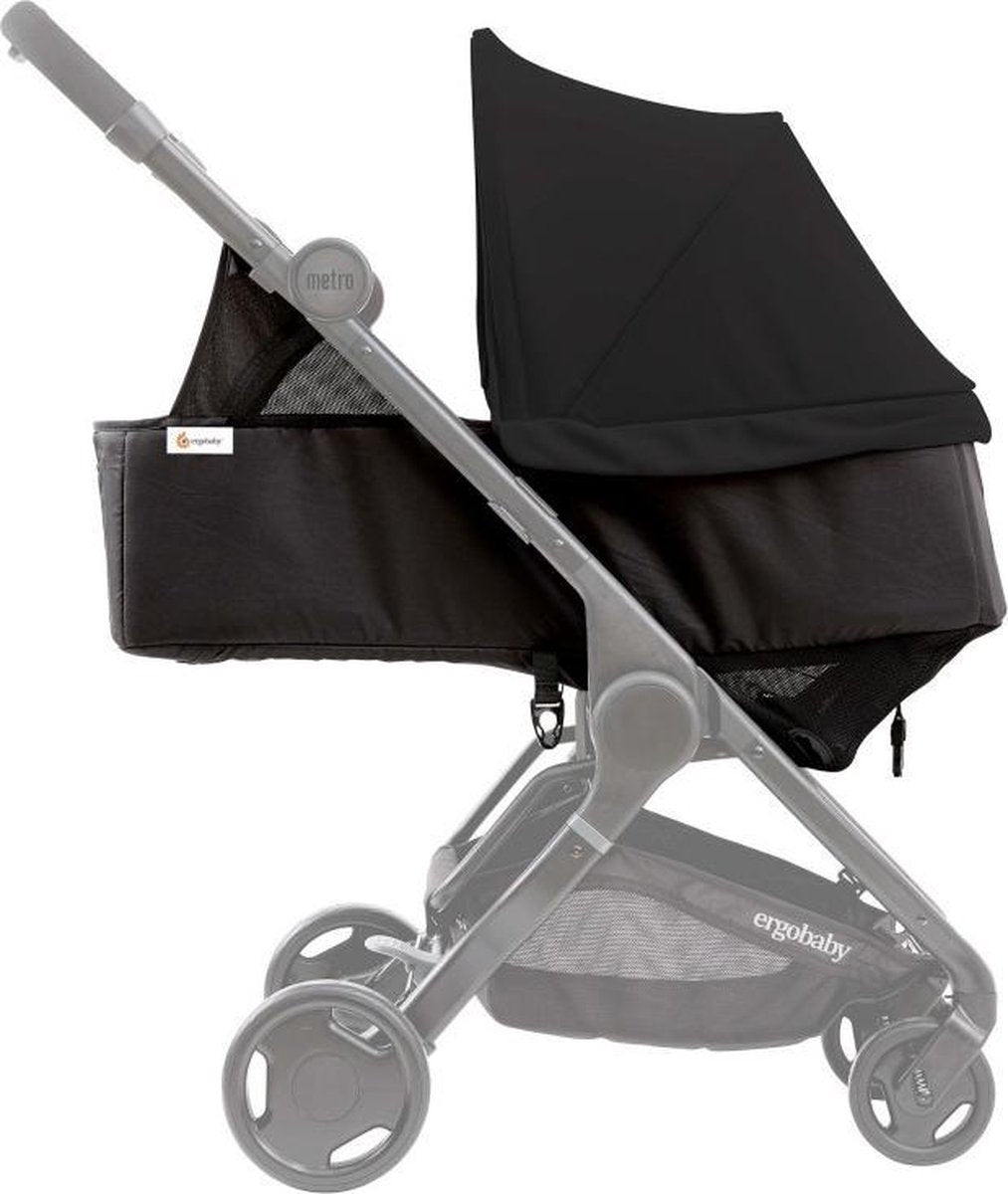 Ergobaby Metro Newborn Kit - Black - voor op Ergobaby Metro