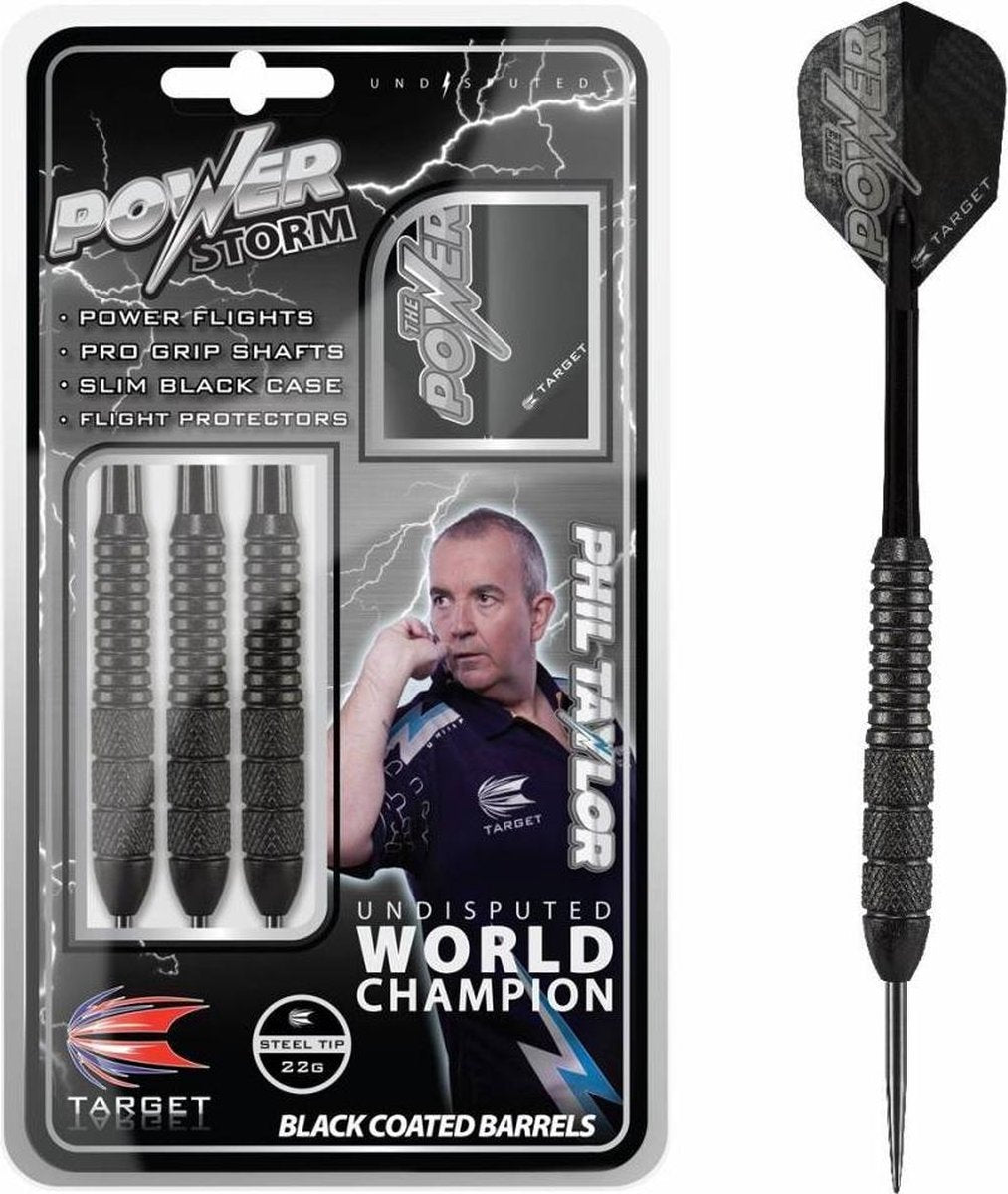 Phil Taylor Power Storm - Dartpijl 22 gram