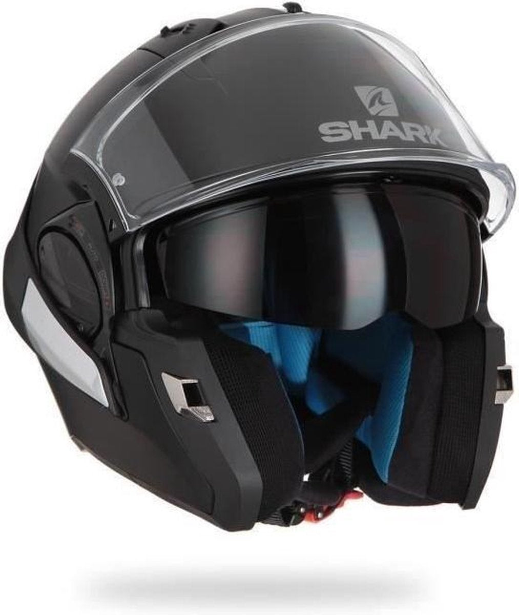 SHARK modulaire motorhelm Evo One speciaal - matzwart