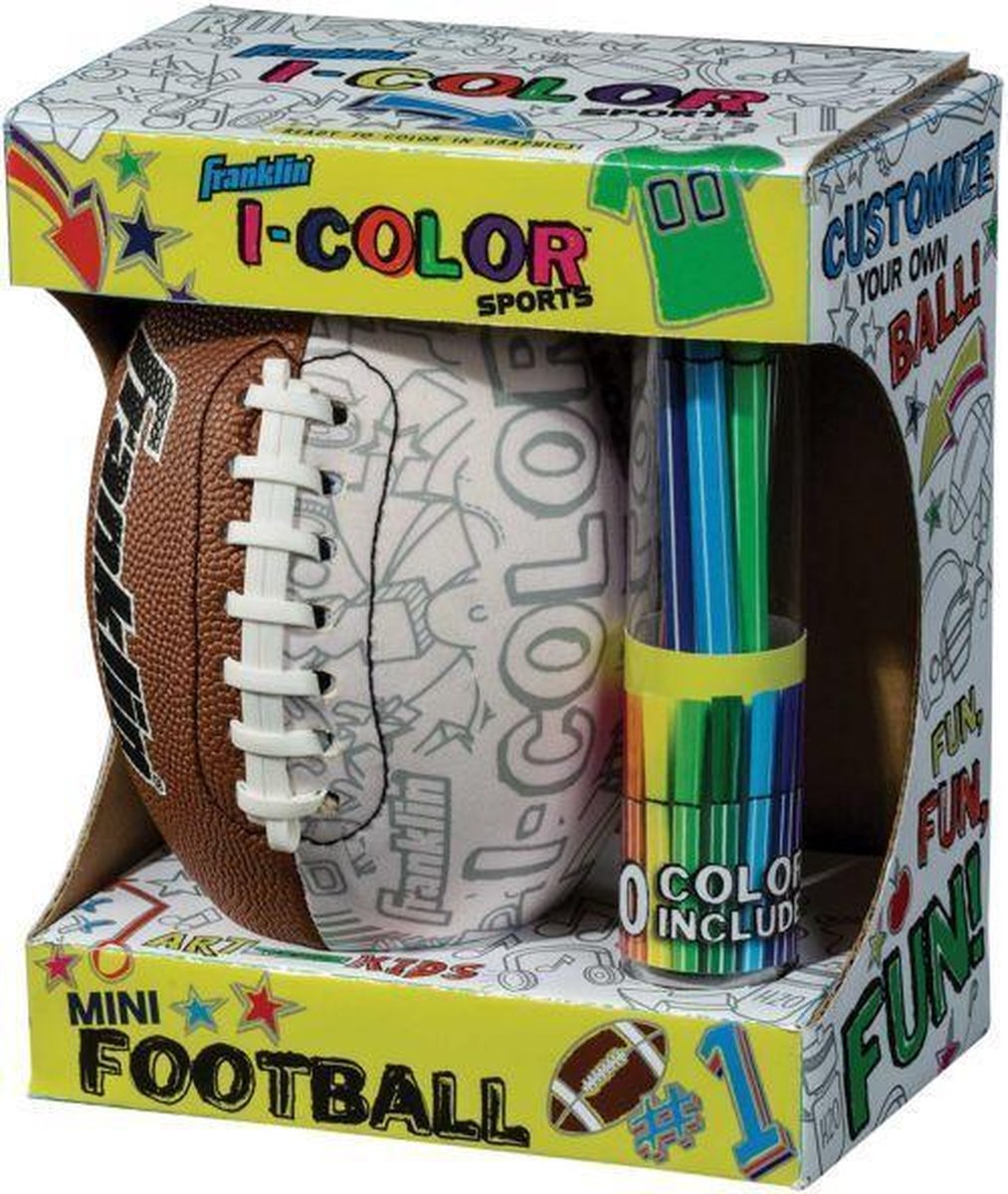 Franklin I-Color Football | mini | recreatief