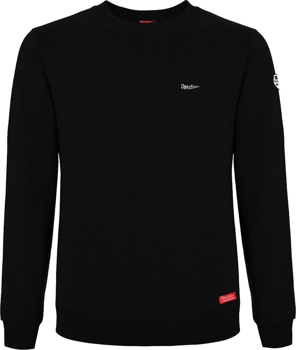 Coach .. Sweater Regular Fit Black - Maat XS - Off Side - incl. Gratis rugzak
