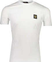 Belstaff T-shirt Wit Getailleerd - Maat XL - Heren - Lente/Zomer Collectie - Katoen