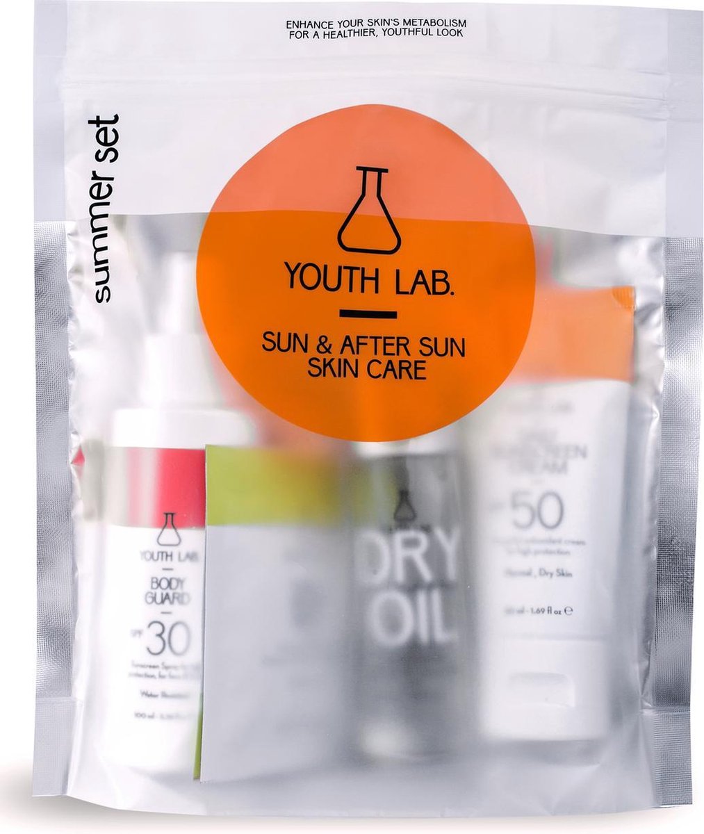 Youth Lab. Sunscreens Sun & After Sun Skin Care Pakket Alle Huidtypen 1stuks