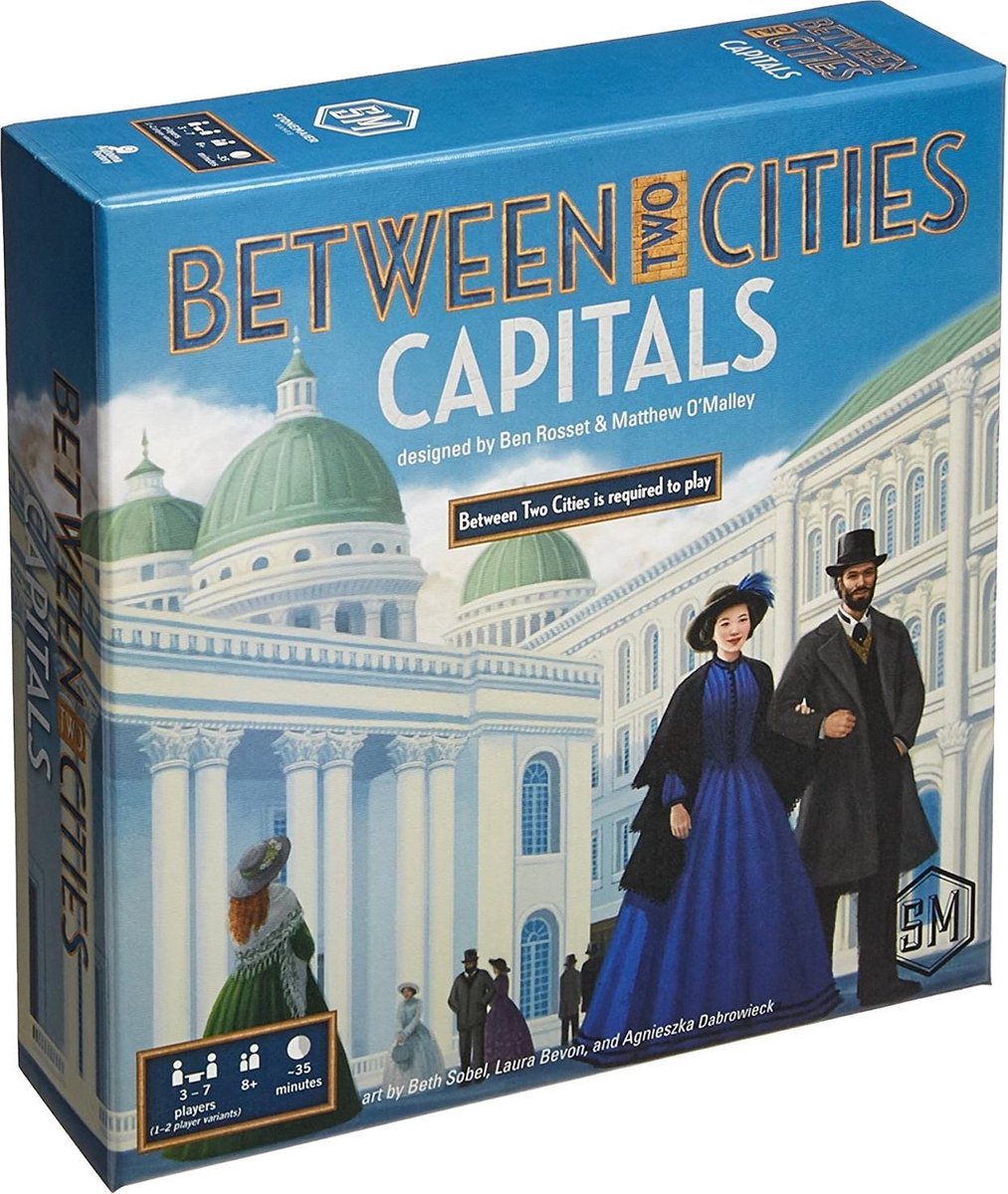 Asmodee Between Two Cities Capitals - EN