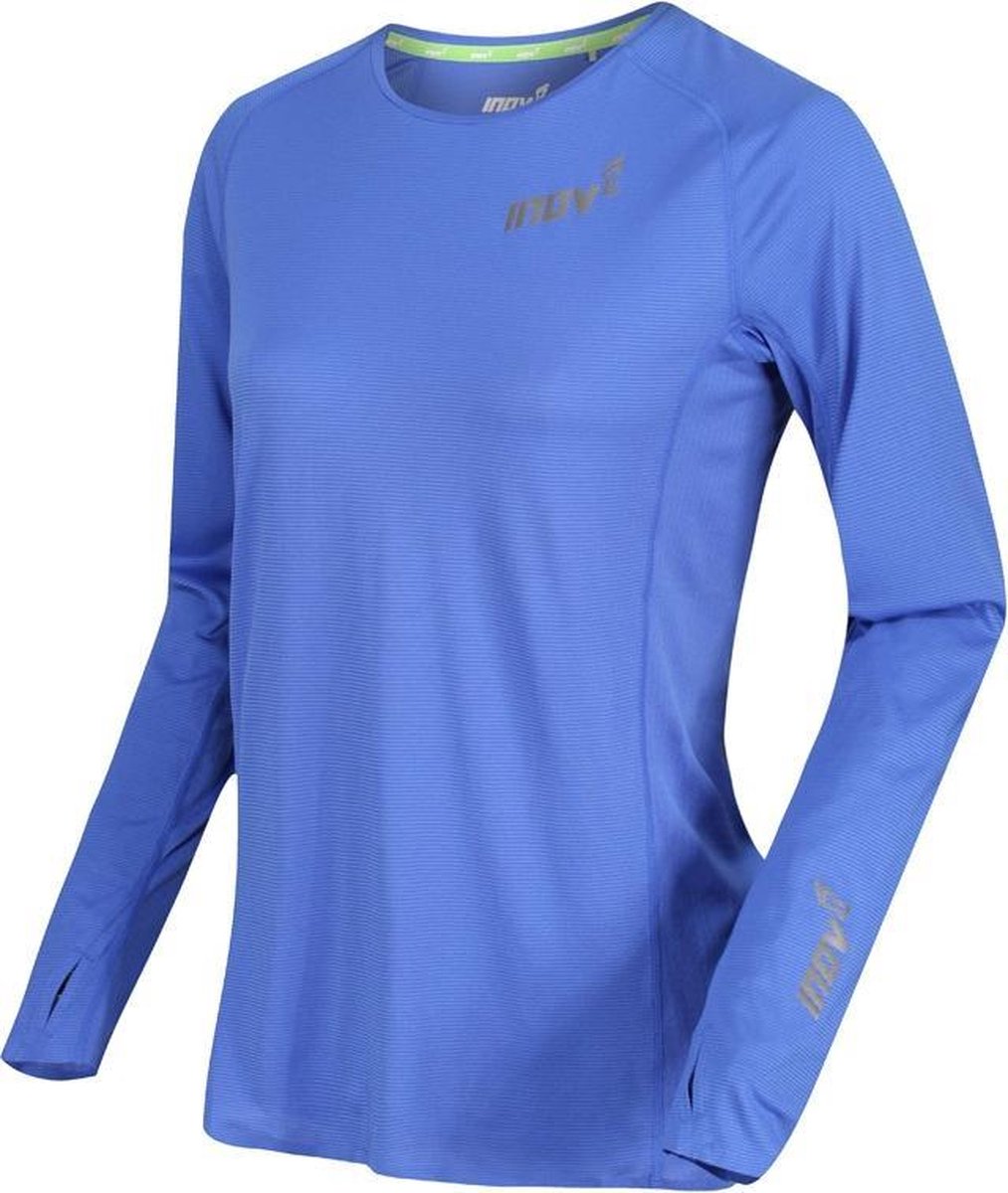 Inov-8 Base Elite Longsleeve Dames - Blauw - maat XS