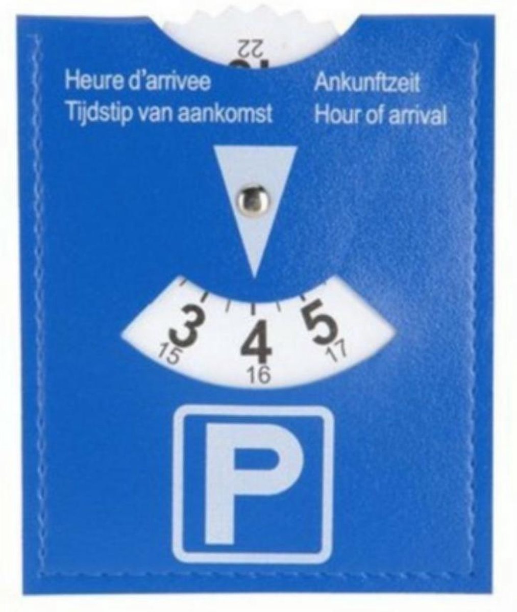 Orange85 Blauwe parkeerschijf - Blauwe parkeerkaart - Auto - Blauwe zone