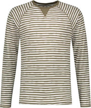 Dstrezzed Pullover Gestreept Army Groen (202360 - 511)