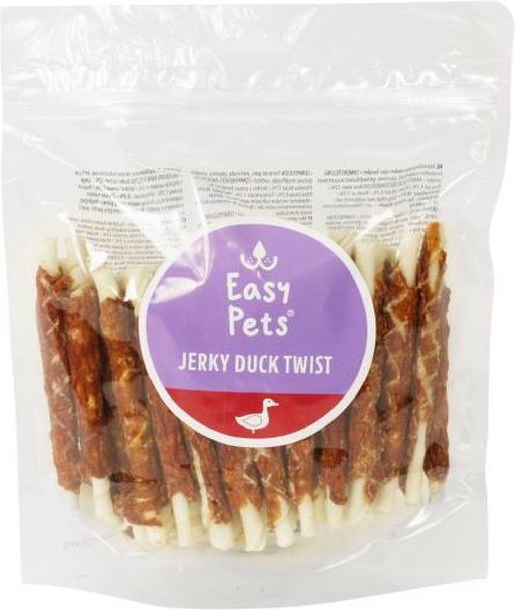 13 cm 400 gr Easypets jerky duck twister